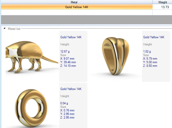 Armdillo Pendant 3D print model_24