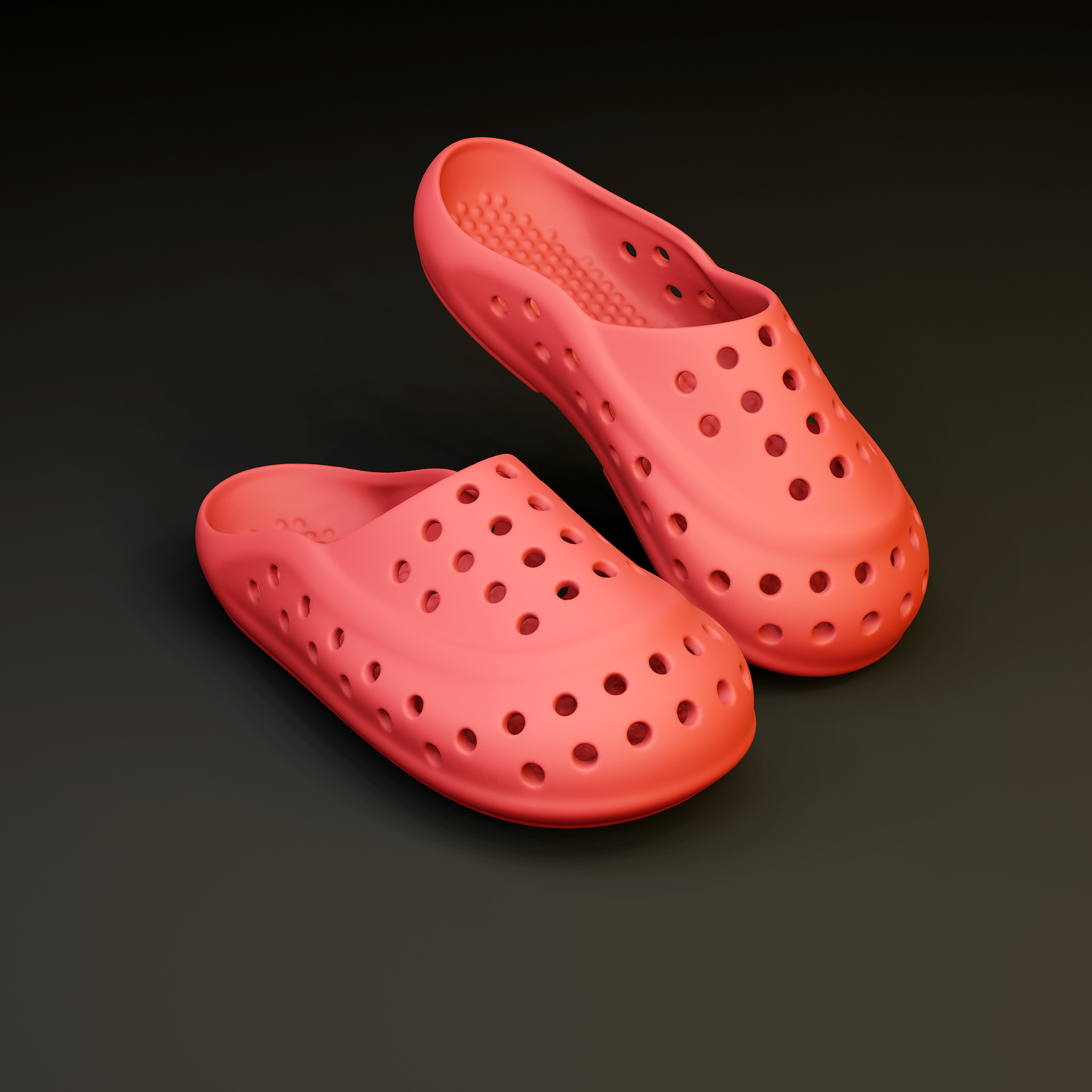 Earth Walkers foam slippers 3D print model_8