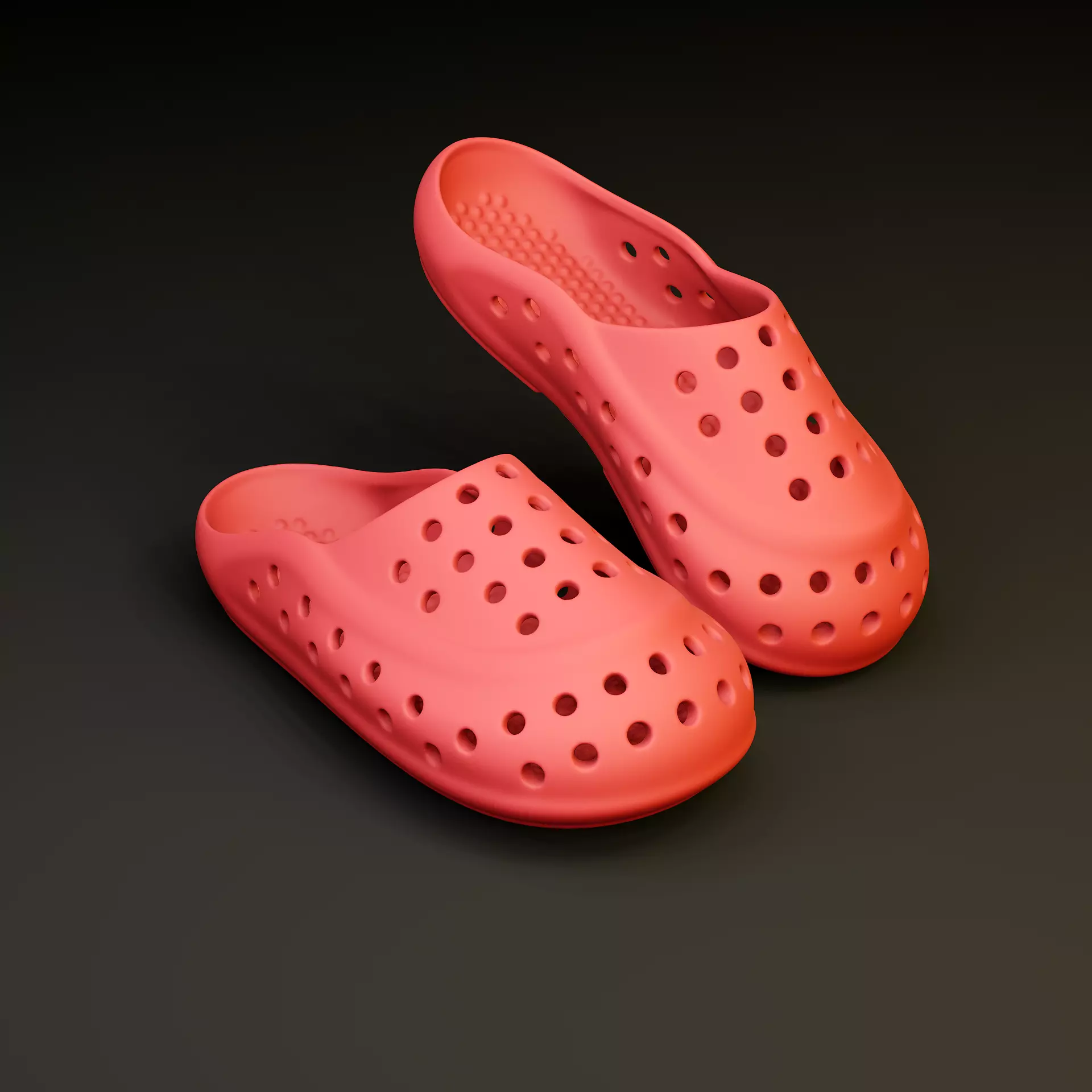 Earth Walkers foam slippers 3D print model_0