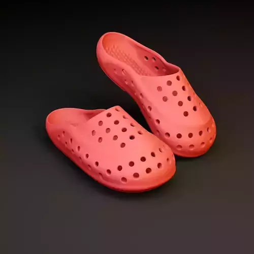 Earth Walkers foam slippers 3D print model