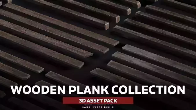 Wooden Plank Pack - High-Quality Wooden Planks