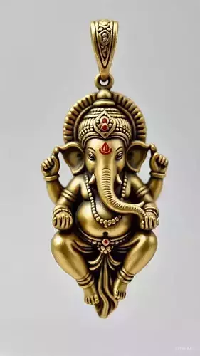Ganesha Pendant N7