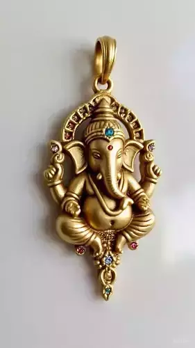 Ganesha Pendant N6