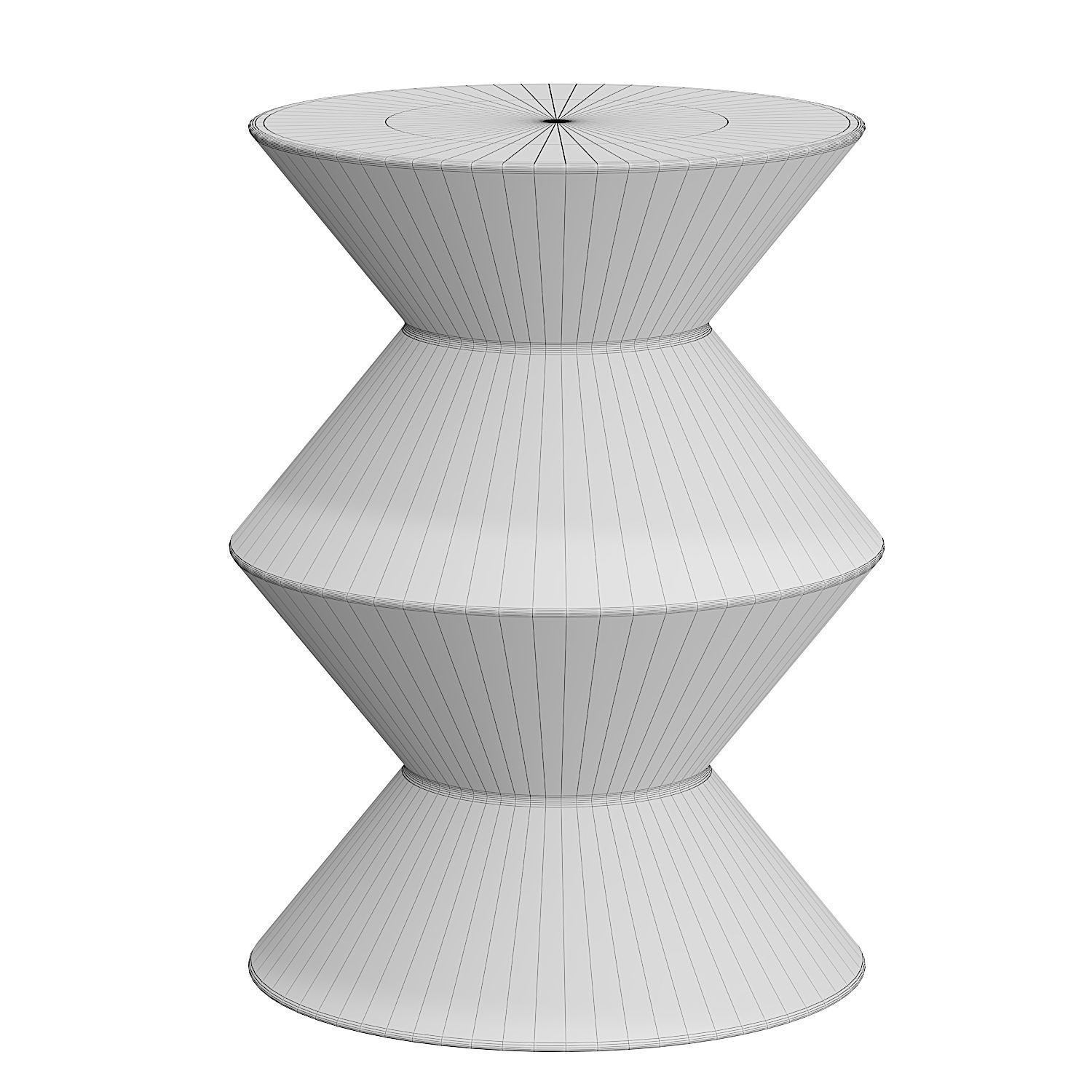 Sofa Table Low-poly 3D model_2