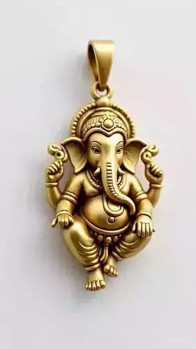 Ganesha Pendant N4
