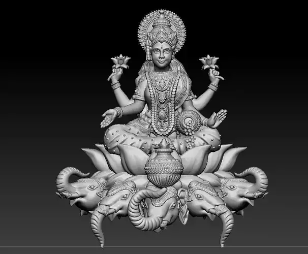 Laxmi Mata 3D print model