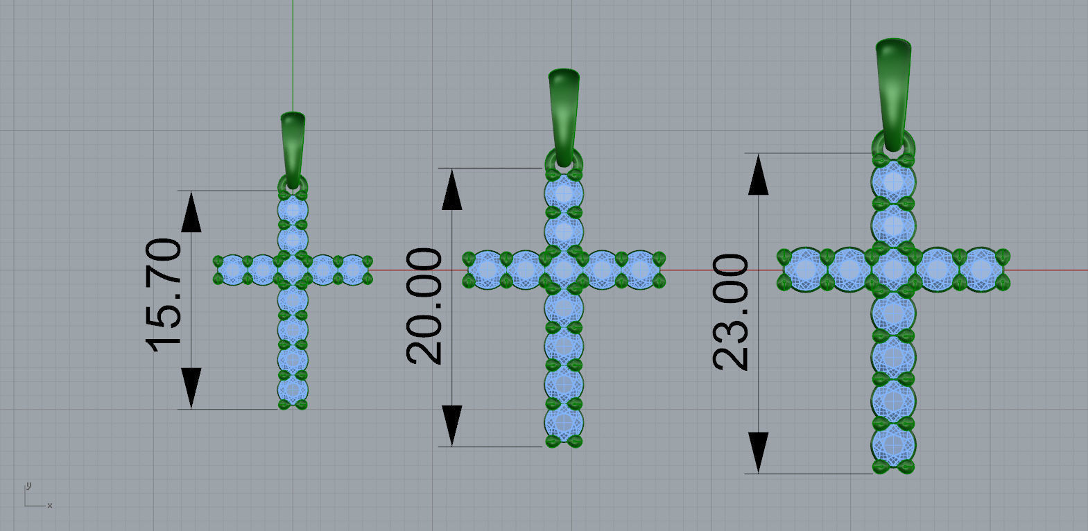 Gold N1428 3D print model_7