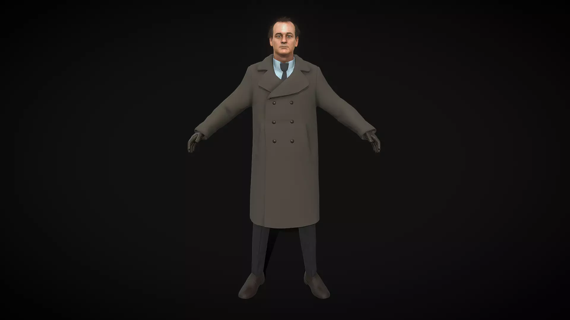 Bill Murray 3D model_0
