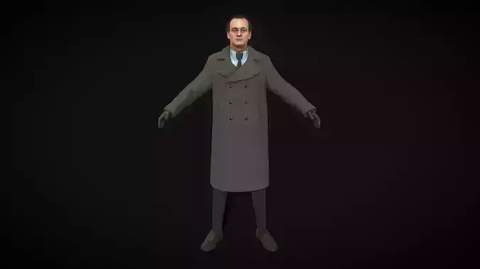 Bill Murray 3D model