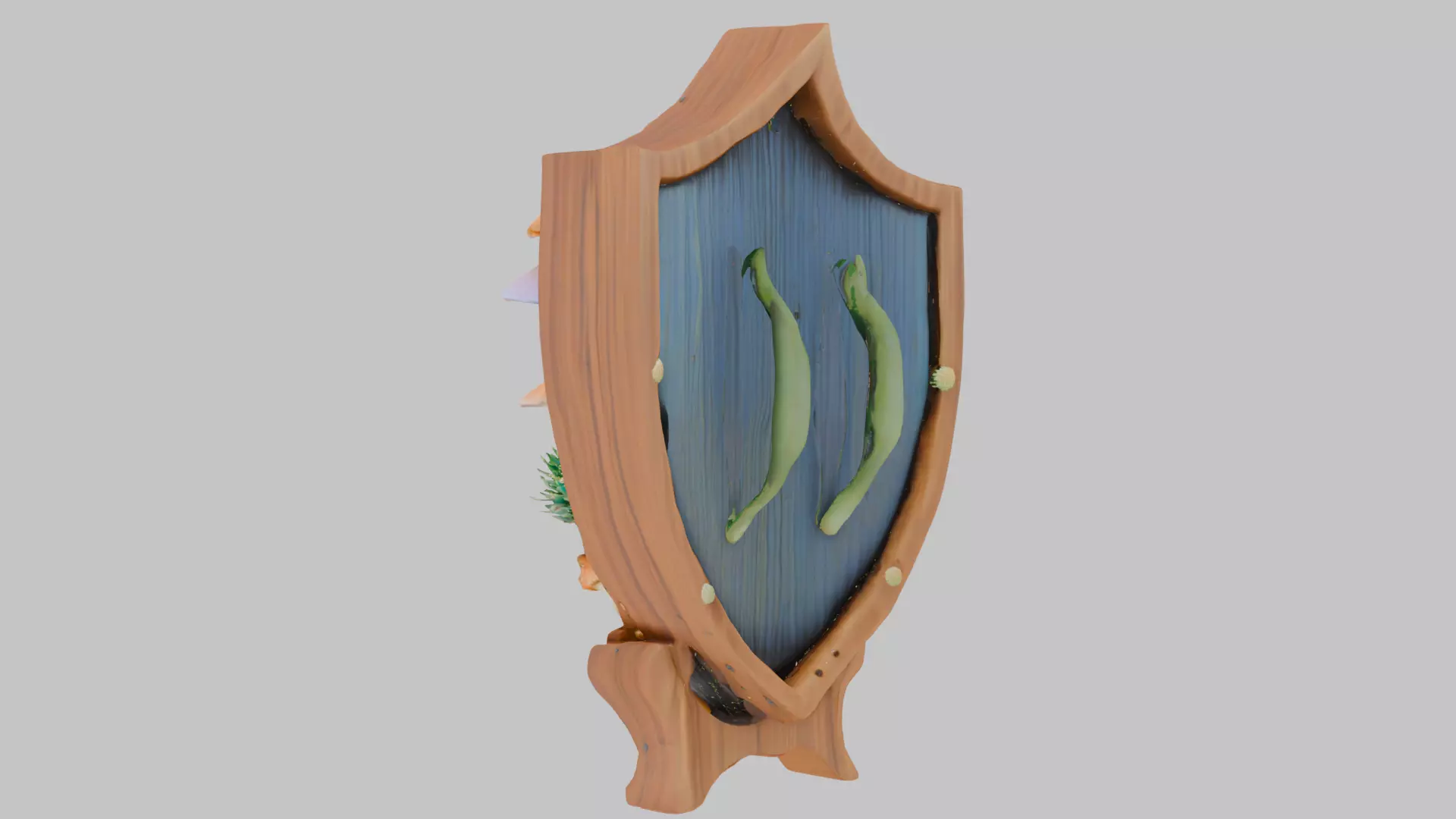 Stylized Female Figure Collection Low-poly 3D model_5