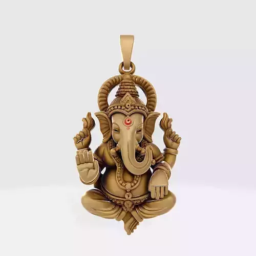 Ganesha Pendant N1