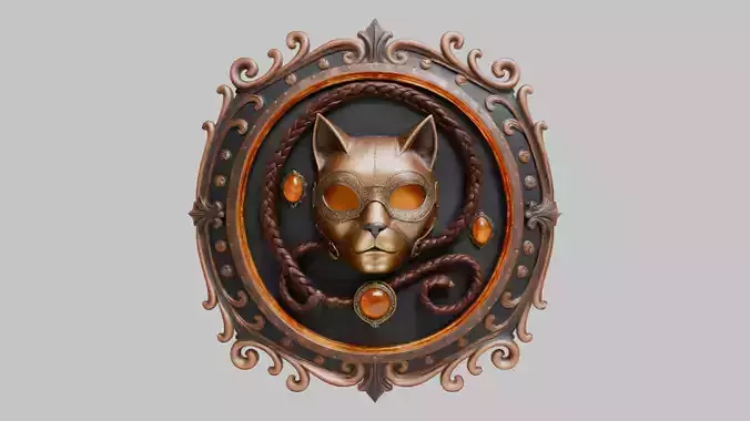 Bronze Head Sculpture