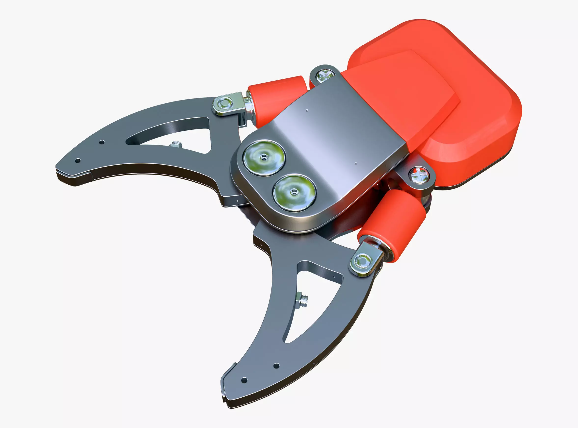 Hydraulic Grapple Claw Grabber M2 3D model_0