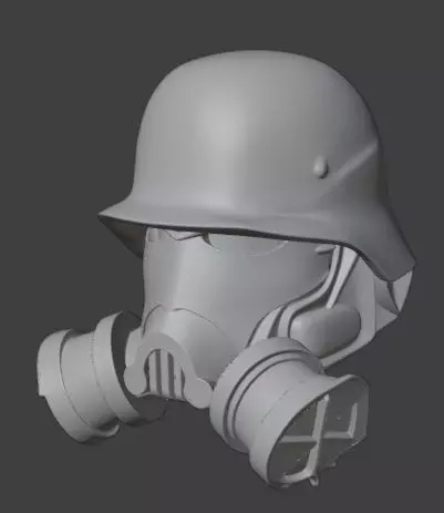Toxik head Mask Free 3D print model