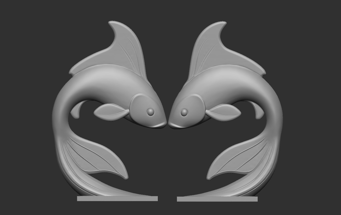 Koi Fish 3D print model_18