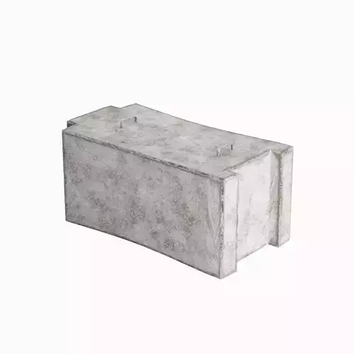 Concrete Traffic Barrier 03