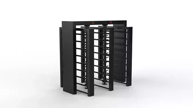 Turnstile Gate 3D model