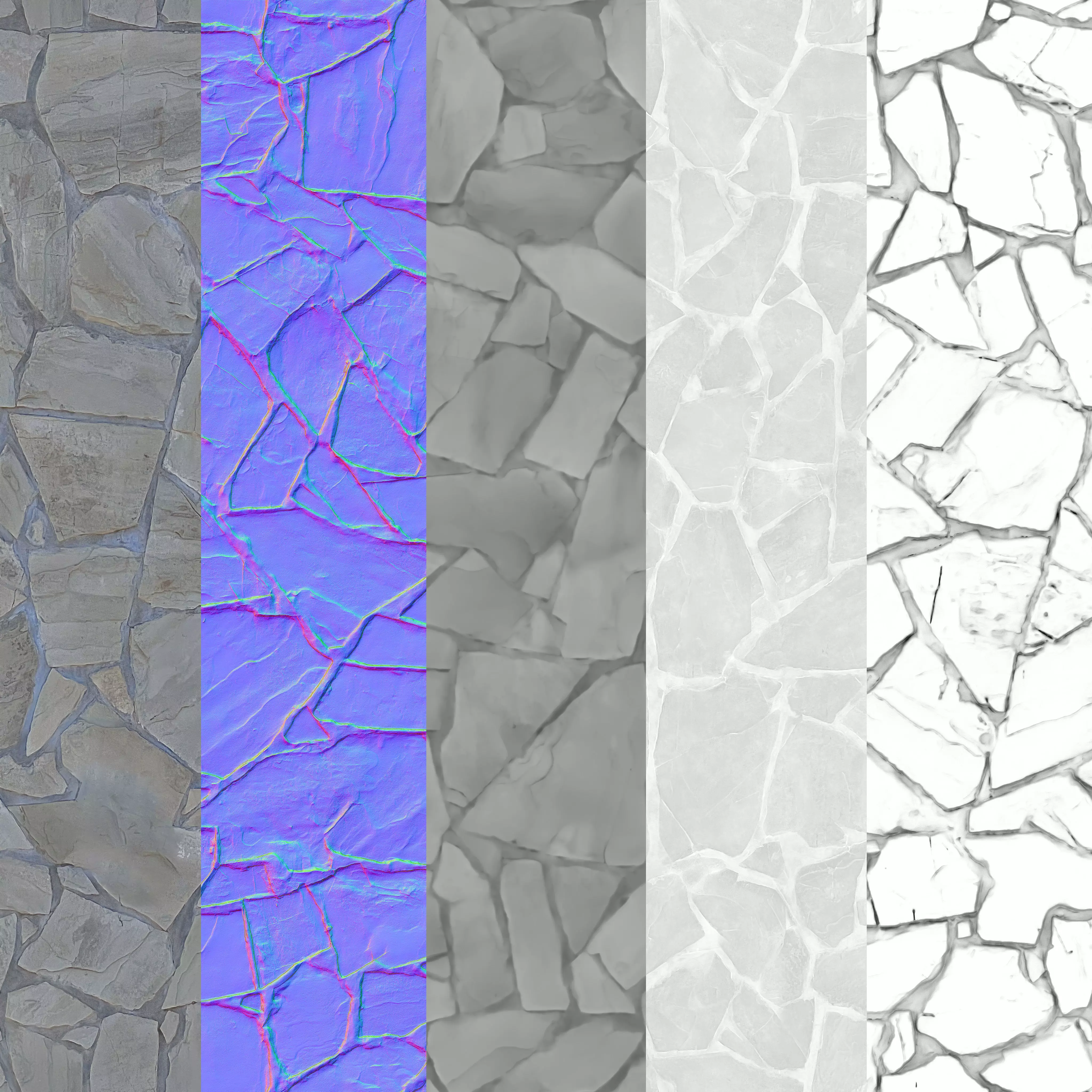 Wild Stone SMA 01 PBR Material Texture_4