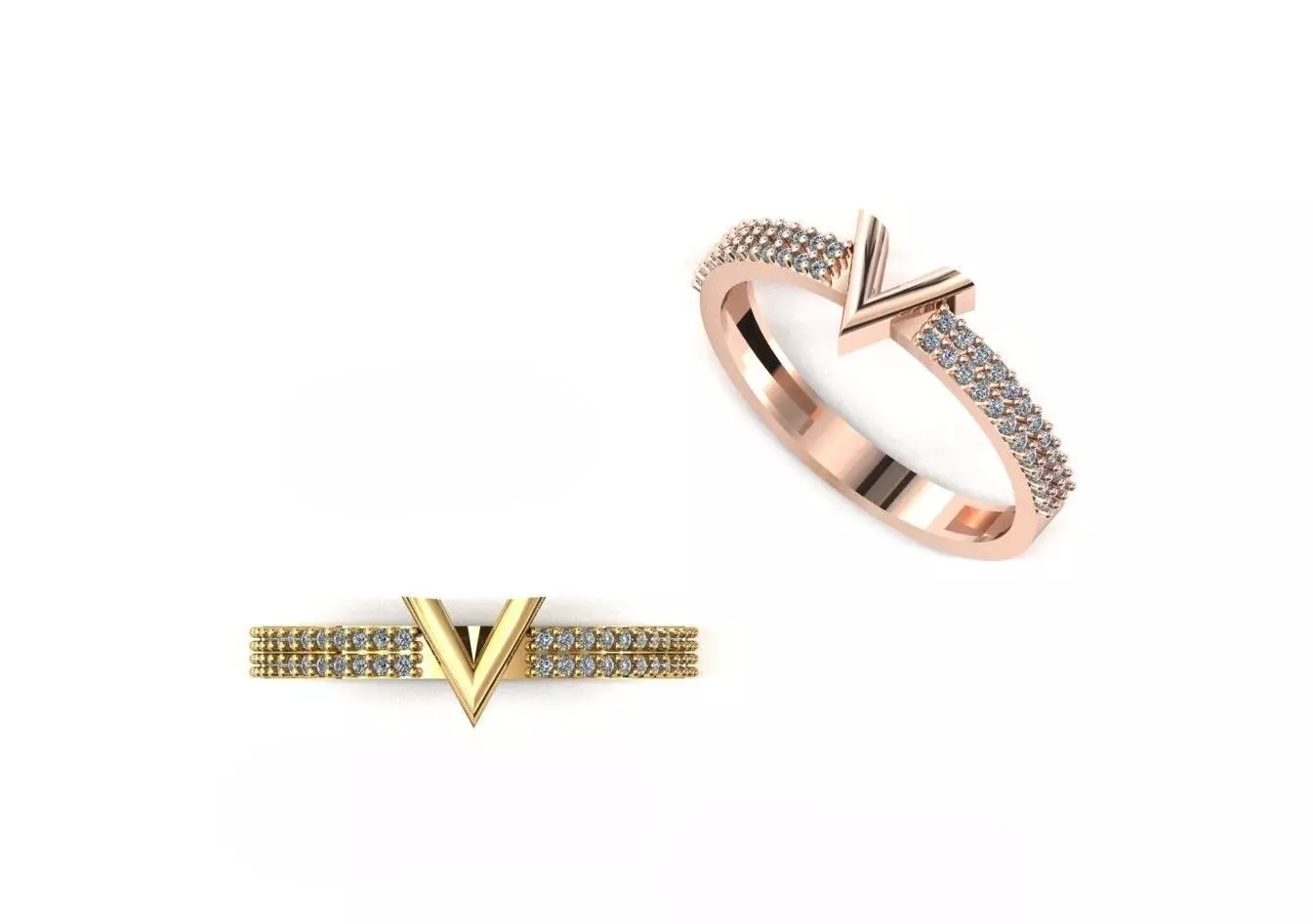 Minimal and lightweight ring collection _23