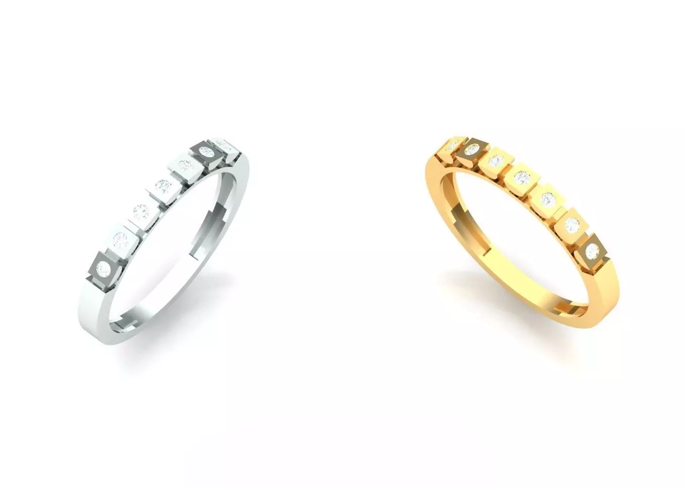 Minimal and lightweight ring collection _26
