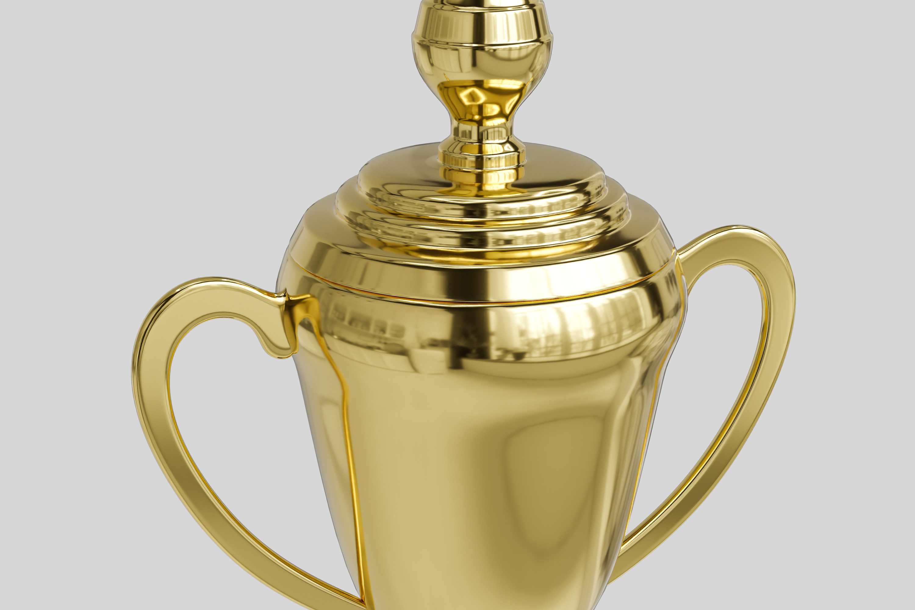 Trophy Cups 01 3D model_3