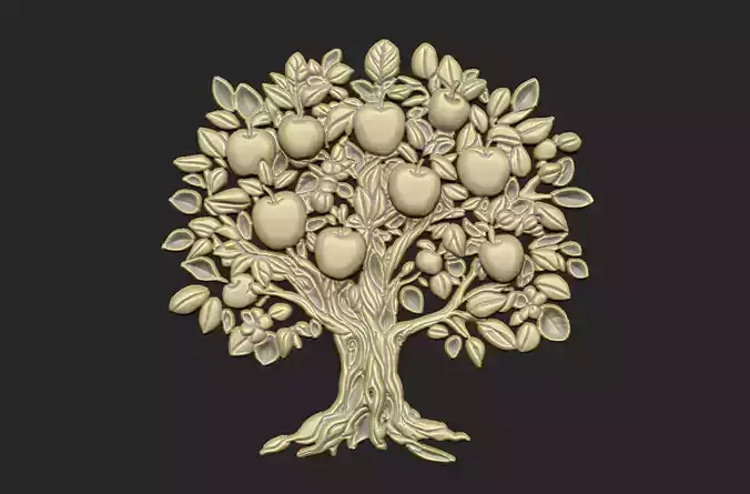 Tree of Life design leave gothic organic endless