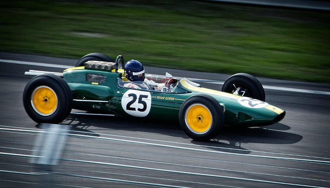 1960s Lotus F1 Race Car Classic Formula One 3D Model 3D model 2