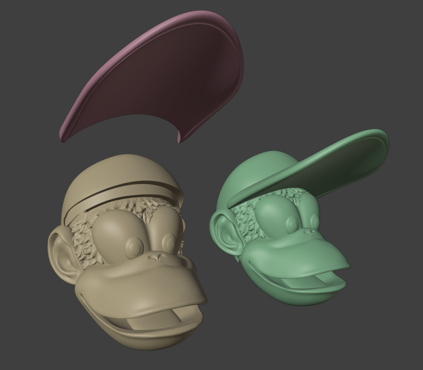 Diddy Kong Jet Pack and Peanuts guns from Donkey Kong 64 3D print model_8