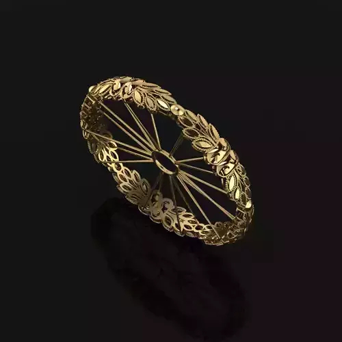 Beautiful Arabic Bangle - In 4 sizes