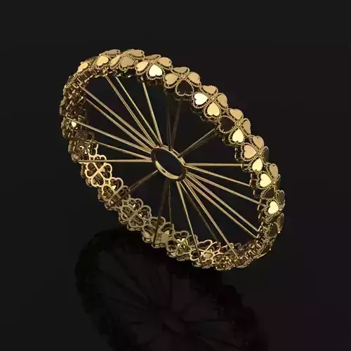 Beautiful Arabic Bangle - In 4 sizes