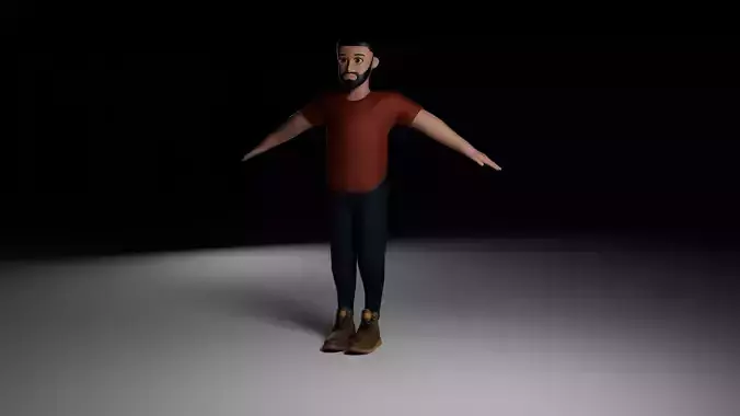 Stylized Male Character