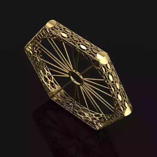 Beautiful Arabic Bangle - In 4 sizes