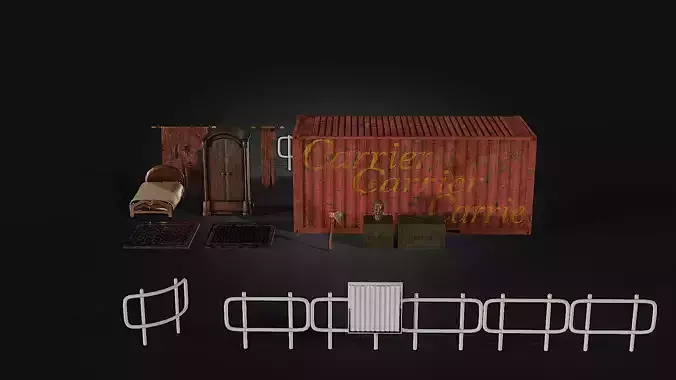 Asset Pack Game Industrial 