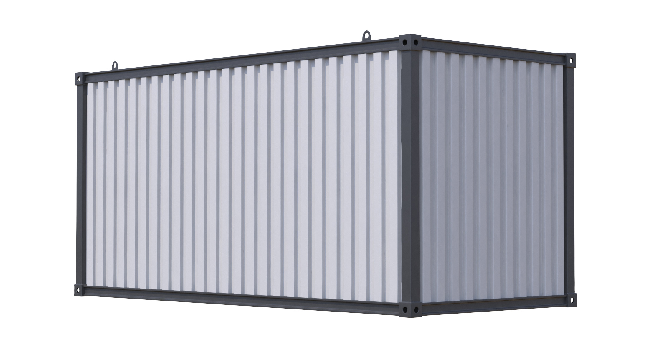 Construction Site Cabin 3D model_3