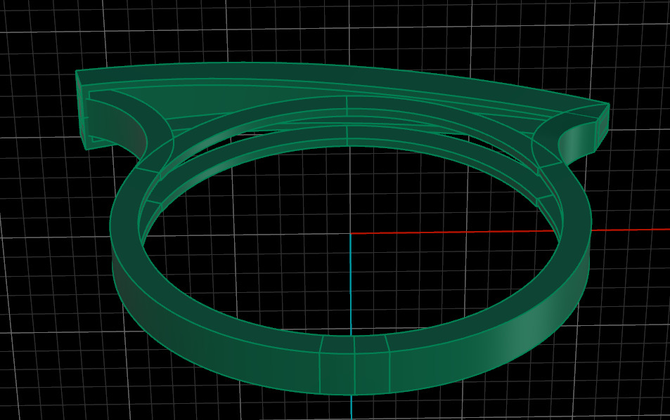 jewelry ring 312 3D print model_6