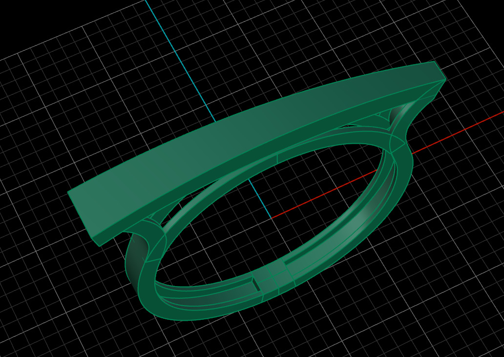 jewelry ring 312 3D print model_7