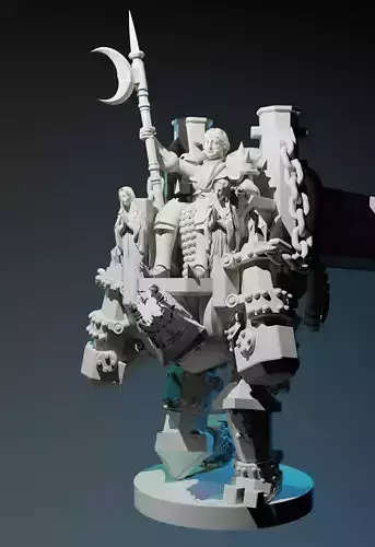 Jabirean Alchemist - Mounted on Lions of Jabir - Trench Crusade