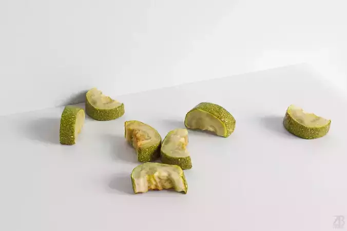 Zucchini 3D model