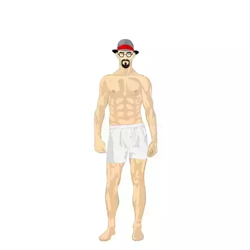 This is a Body builder character