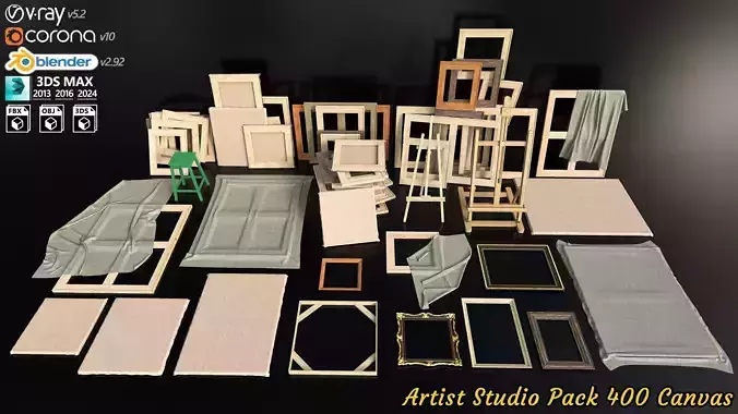 Artist Studio Pack 400 - Canvas