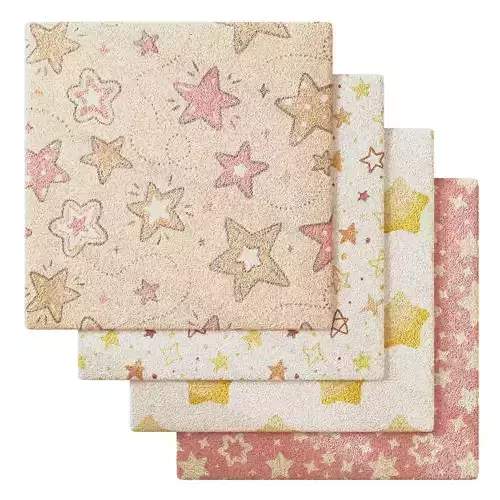 Kids Carpet Set 32 3D model