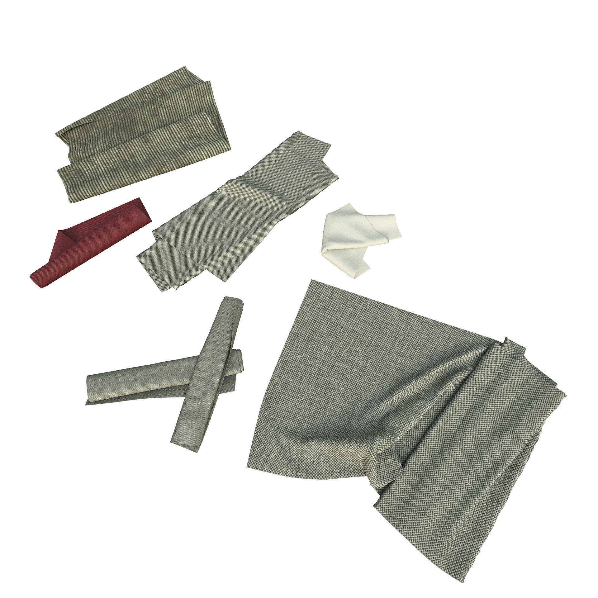 Artist Studio Pack 400 - Fabrics 3D model_12