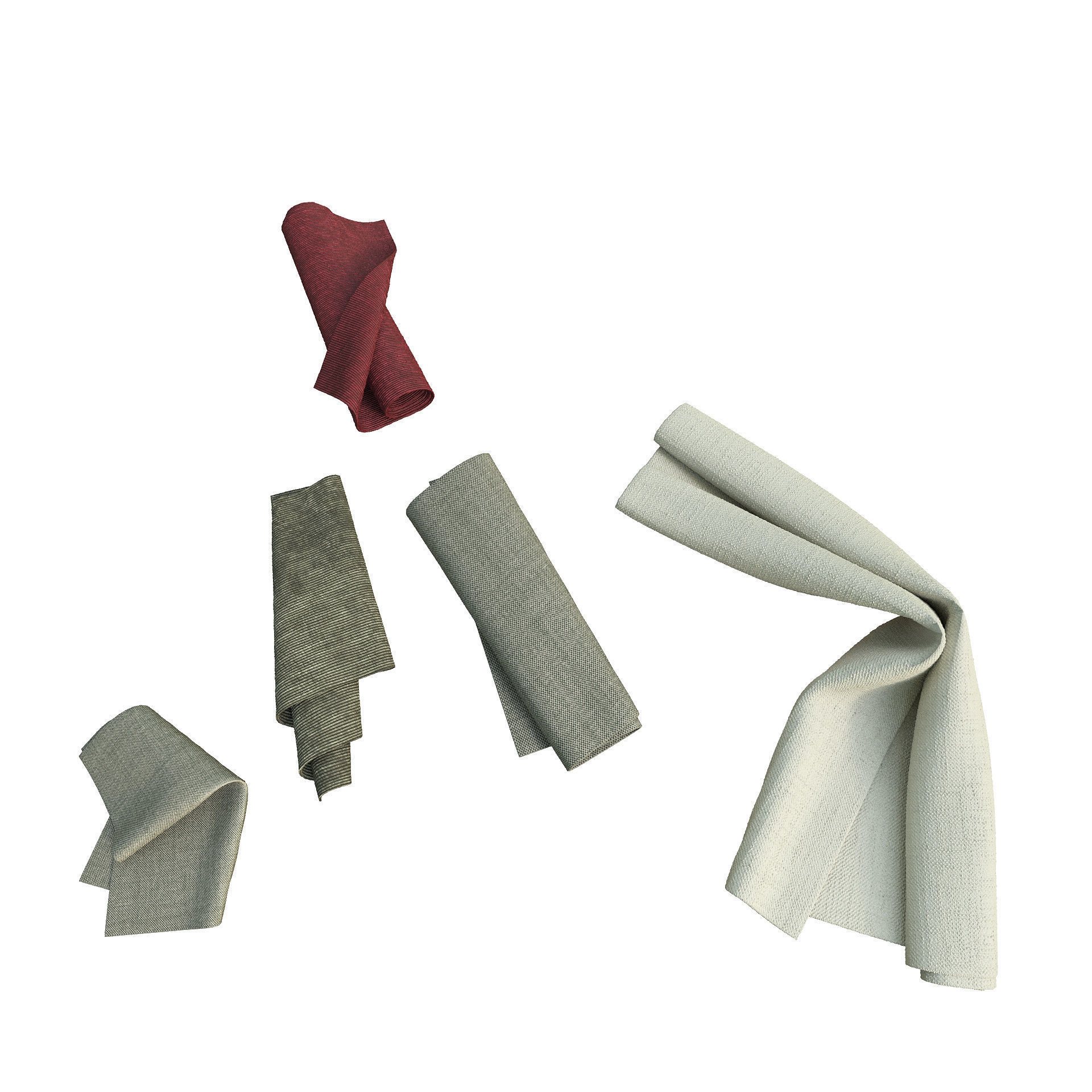 Artist Studio Pack 400 - Fabrics 3D model_9