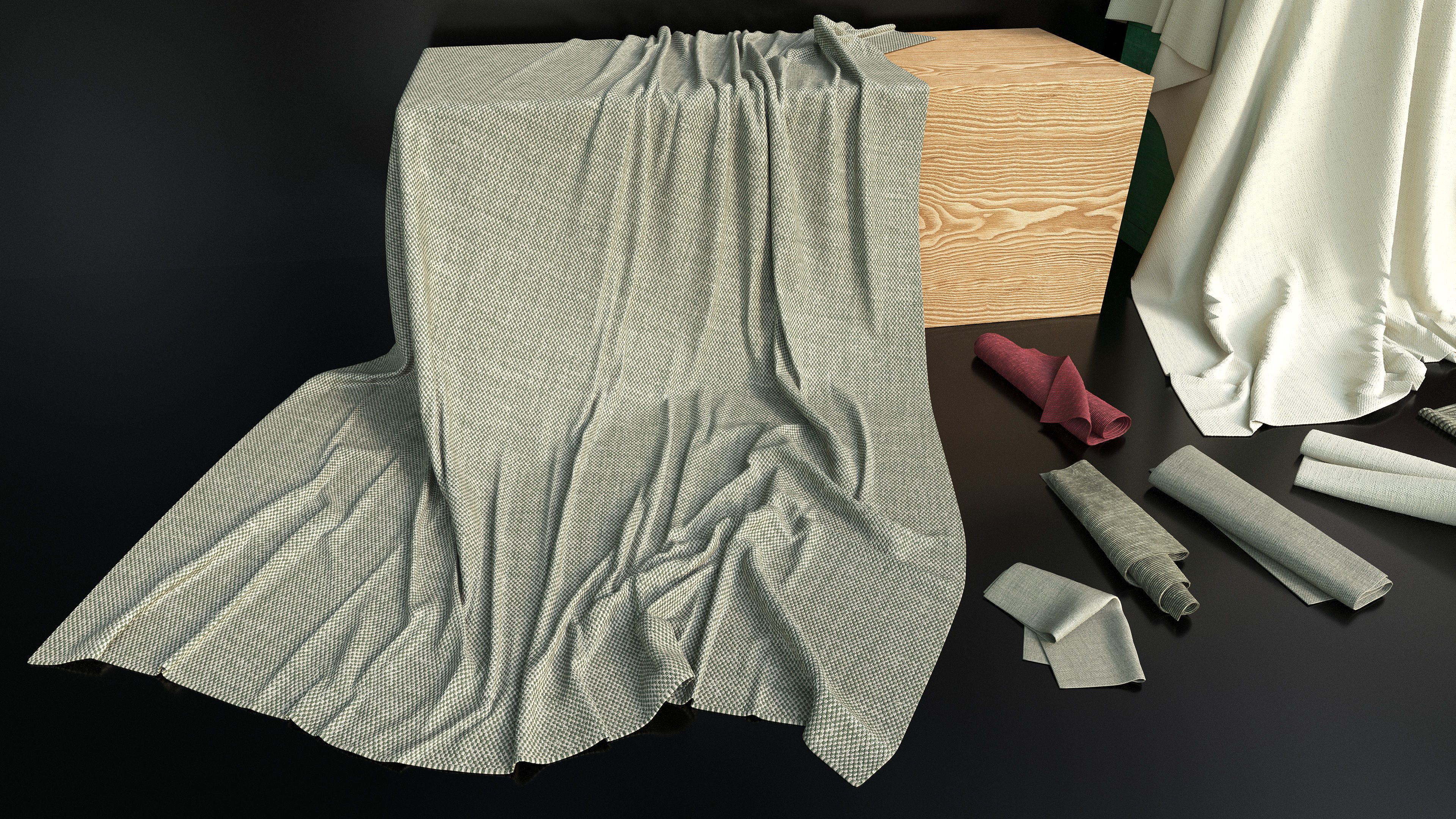 Artist Studio Pack 400 - Fabrics 3D model_18