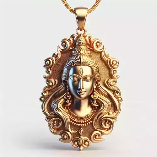 Shiva Pendant N8 3D print model