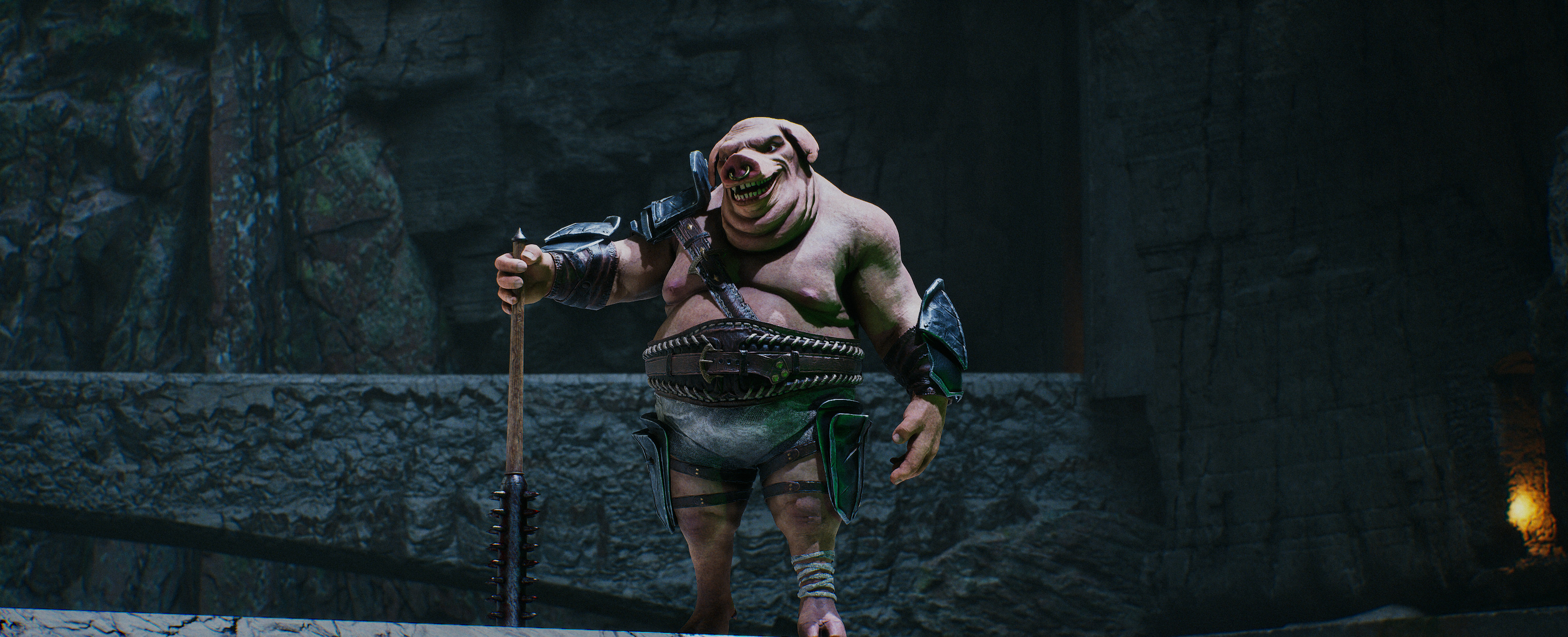 Realistic Hog 3D Character - Game Ready Rigged Low-poly 3D model Low-poly 3D model_10