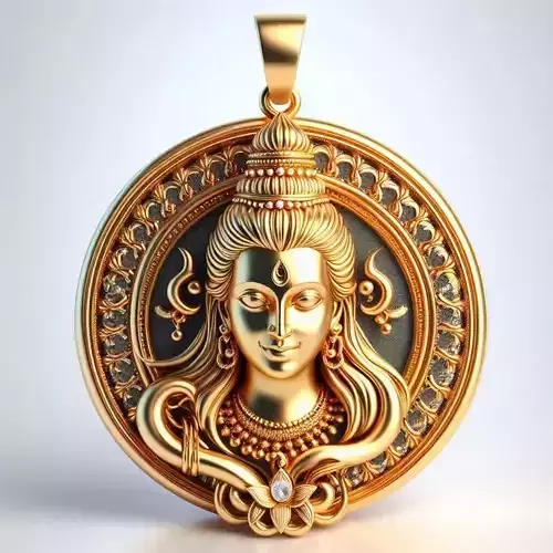Shiva Pendant N7 3D print model