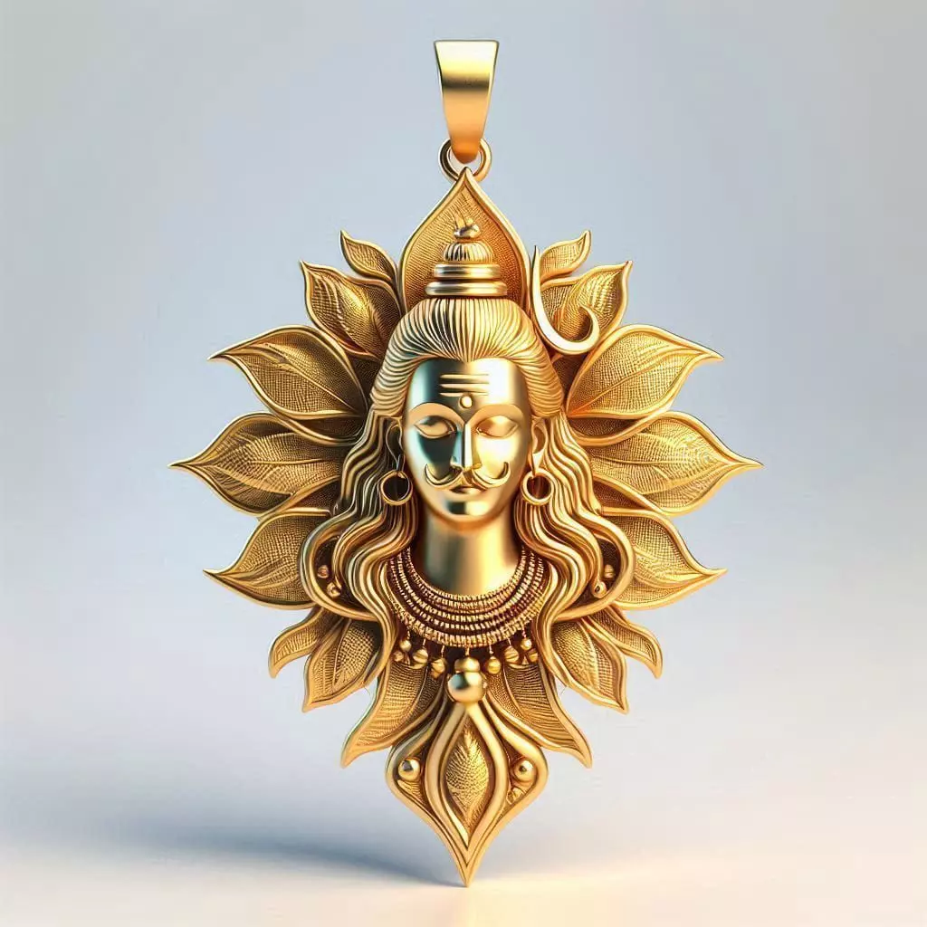 Shiva Pendant N2 3D print model