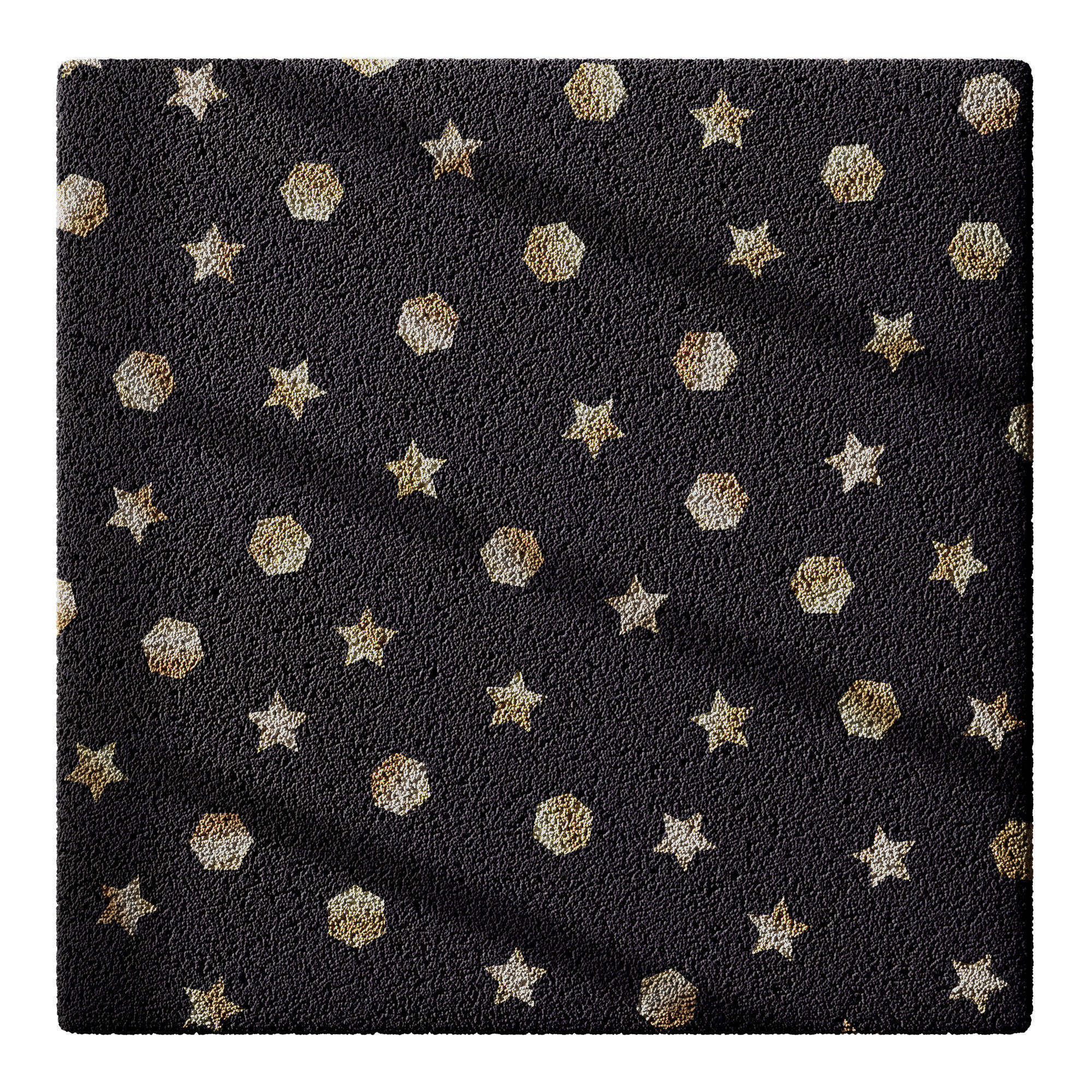 Kids Carpet Set 35 3D model_4