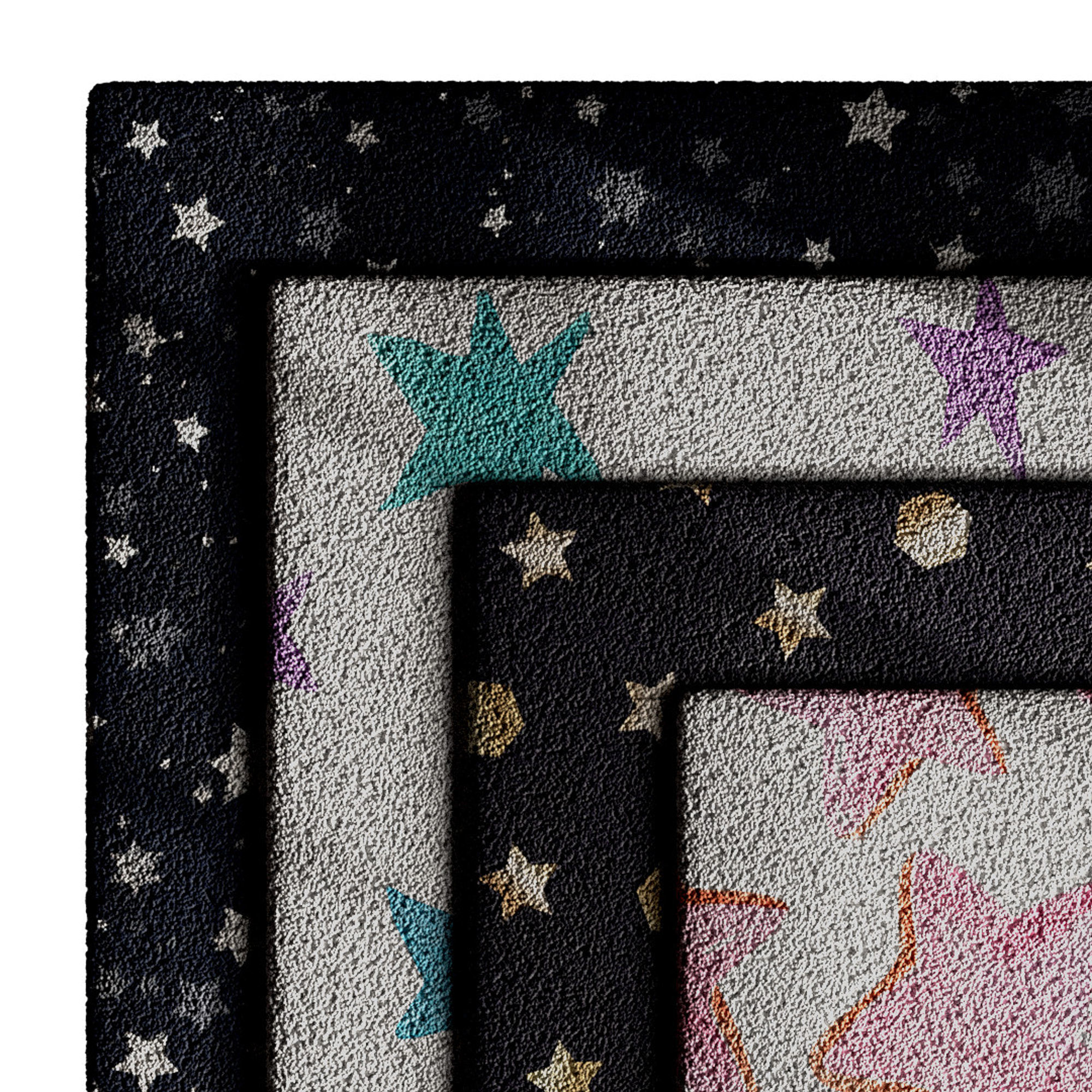 Kids Carpet Set 35 3D model_1